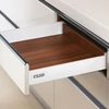Kép 1/5 - FDS-CLASSIC N 500mm duplafalú fiókoldal Fehér 40kg