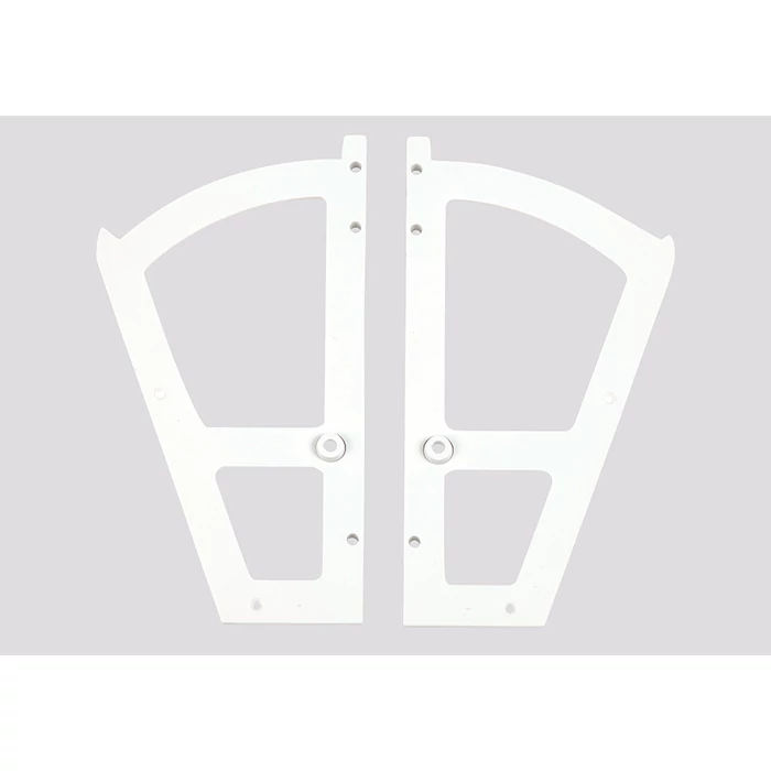 Billenő cipőtartó 1 soros, fehér műanyag Billenő cipőtartó 1 soros, fehér műanyag