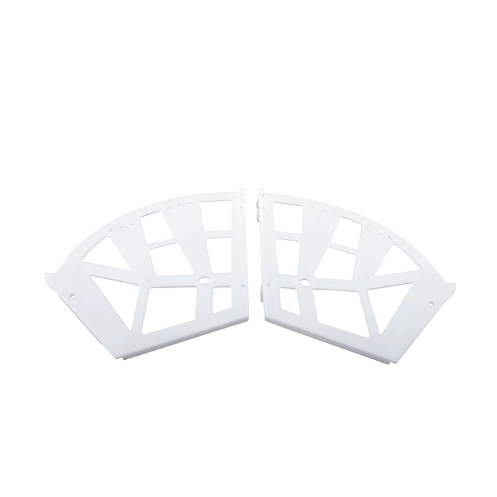 Billenő cipőtartó 3 soros, fehér műanyag Billenő cipőtartó 3 soros, fehér műanyag