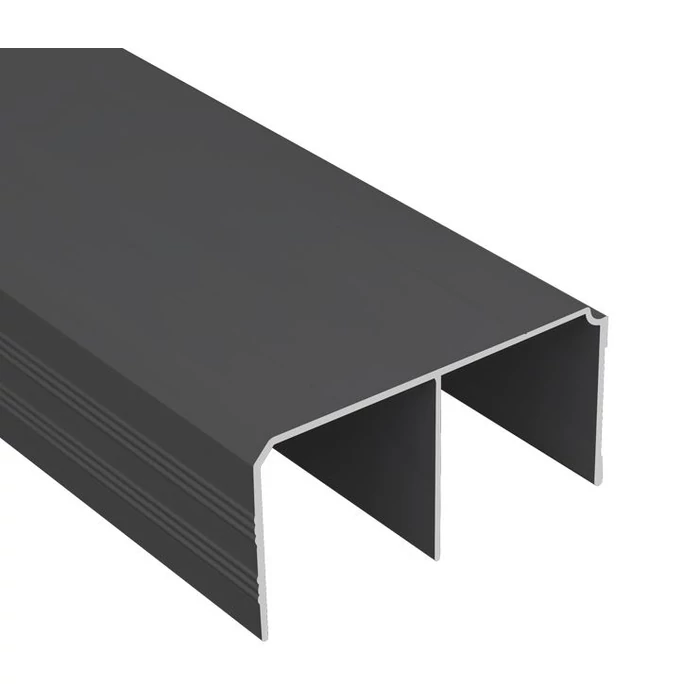 ProAlu Universal Exclusive felső sín fekete 3m ProAlu Universal Exclusive felső sín fekete 3m