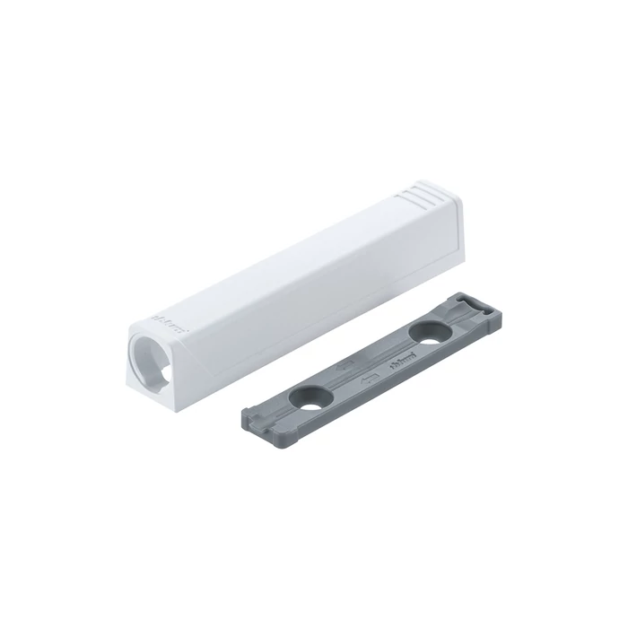 Blum 956A1201 Tip-on egyenes adapter, 76mm, fehér Blum 956A1201 Tip-on egyenes adapter, 76mm, fehér