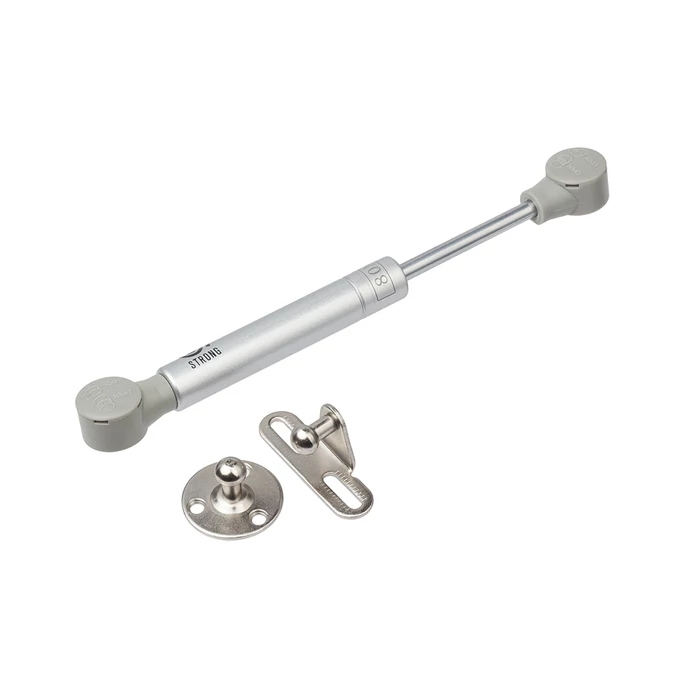 STRONG gázrugós automatikus felnyíló 80N/180 mm (rövid) szürke STRONG gázrugós automatikus felnyíló 80N/180 mm (rövid) szürke
