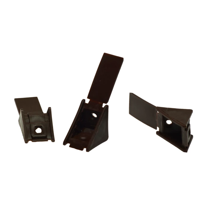 STRONG Összekötő szögletvas műanyag kicsi barna STRONG Összekötő szögletvas műanyag kicsi barna