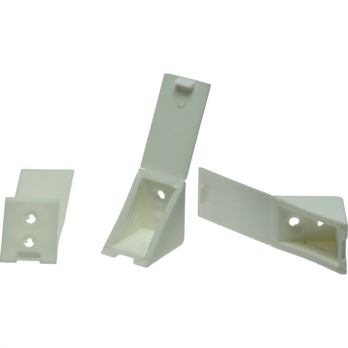 STRONG Összekötő szögletvas műanyag nagy fehér STRONG Összekötő szögletvas műanyag nagy fehér