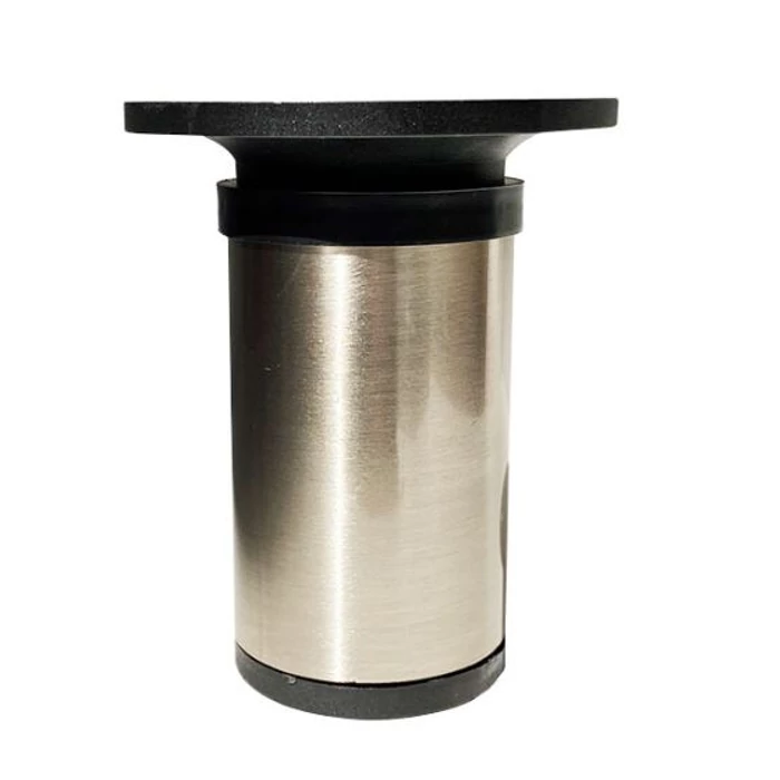 Bútorláb  50x80mm Nikkel (henger alakú)