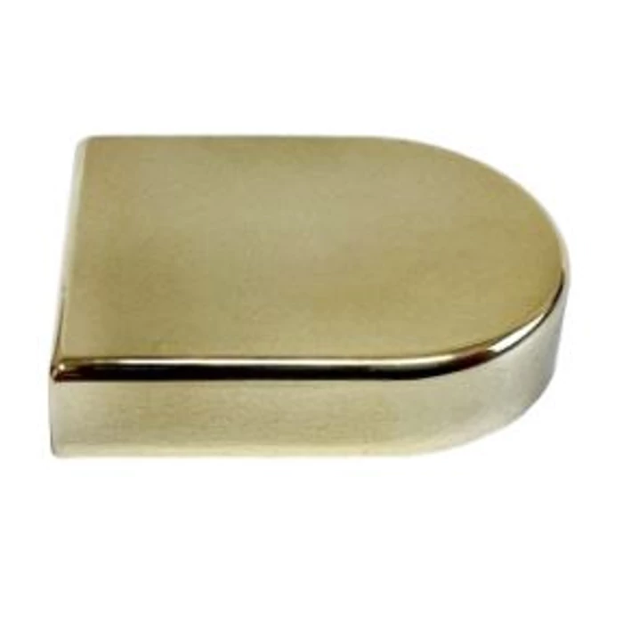 Kivetőpánt FGV üvegajtóhoz arany kupak