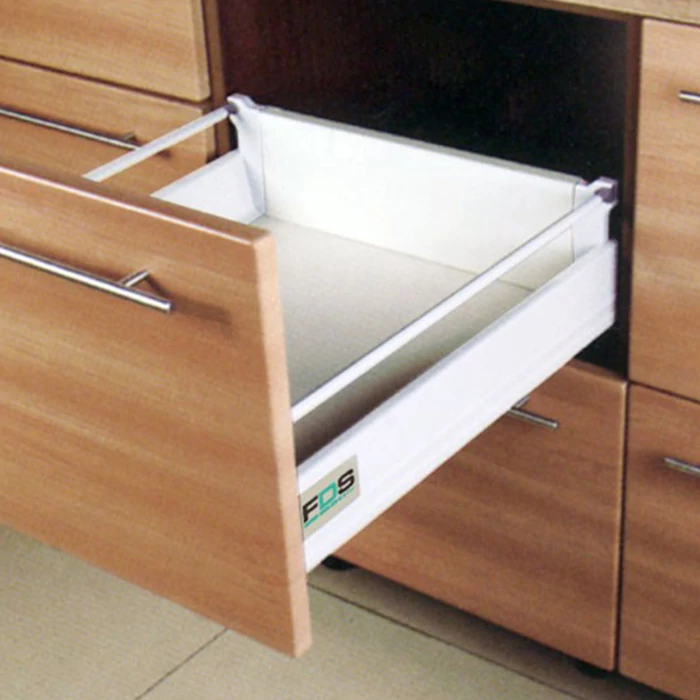 FDS-DF B 400mm duplafalú fiókoldal Fehér 40kg FDS-DF B 400mm duplafalú fiókoldal Fehér 40kg