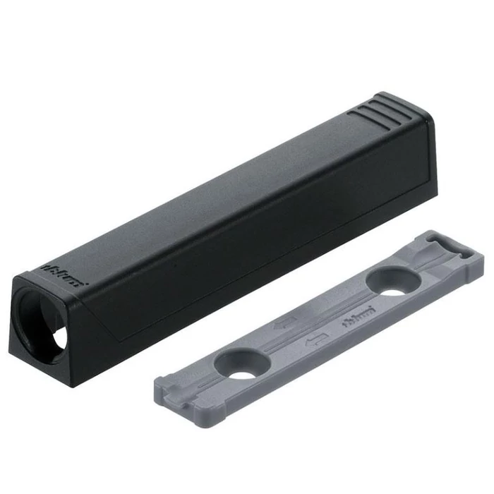 Blum 956A1201 Tip-on egyenes adapter hosszú terrafekete Blum 956A1201 Tip-on egyenes adapter hosszú terrafekete