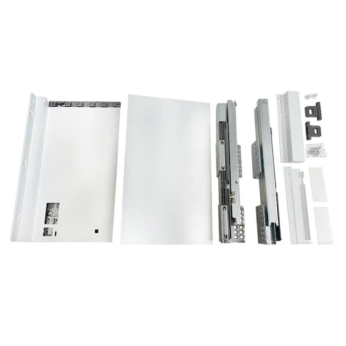 SLIM fémfiókoldal DF-B H=171mm 400mm fehér SLIM fémfiókoldal DF-B H=171mm 400mm fehér