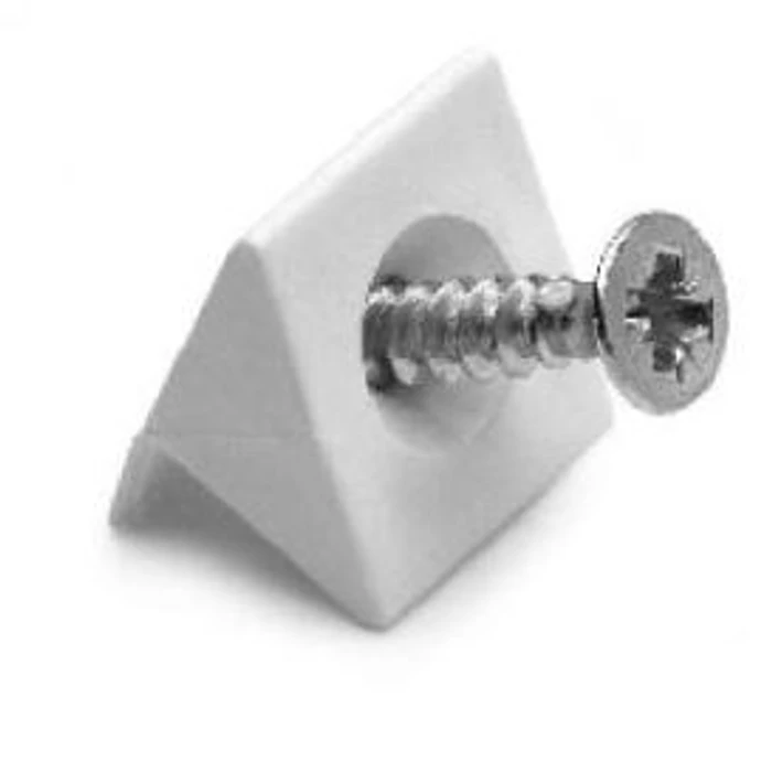 Hátfalrögzítő sarok elem + csavar FM03 Hátfalrögzítő sarok elem + csavar FM03