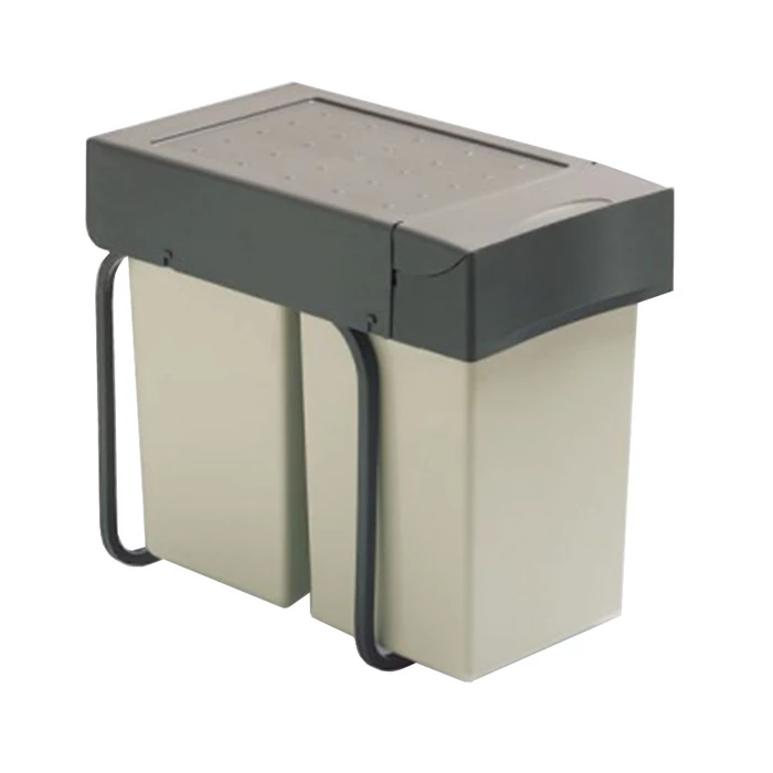 Hulladékgyüjtő ART 227 2x14L, 255x398x450 Antracit Hulladékgyüjtő ART 227 2x14L, 255x398x450 Antracit