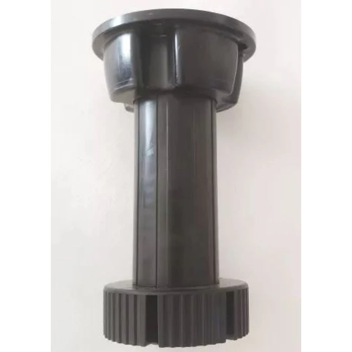 Szekrényláb 150mm Fekete műanyag állítható szokliláb GMAX Szekrényláb 150mm Fekete műanyag állítható szokliláb GMAX