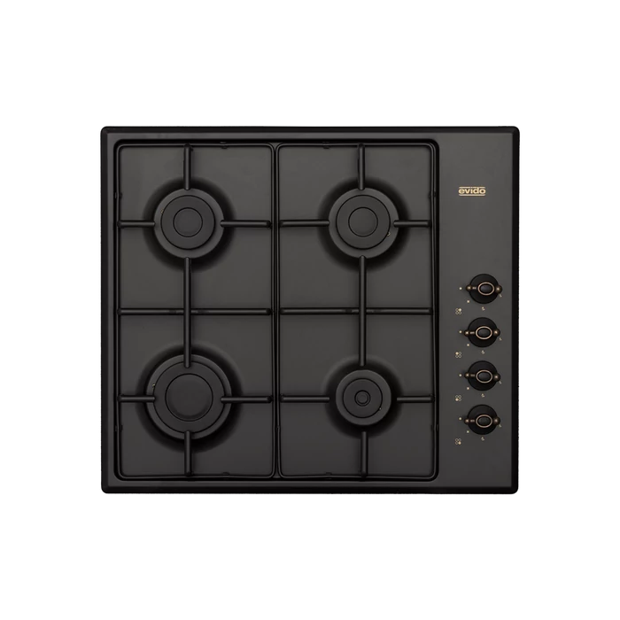 EVIDO RUSTIC-H 60A gáz főzőlap, 60cm ,antracit/bronz EVIDO RUSTIC-H 60A gáz főzőlap, 60cm ,antracit/bronz