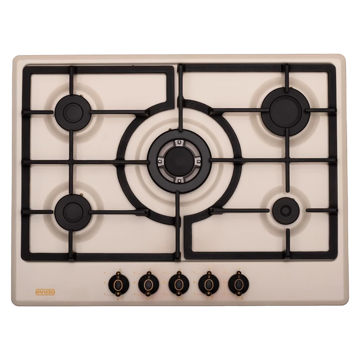EVIDO RUSTIC-H 70C gáz főzőlap, 70 cm, bézs/bronz EVIDO RUSTIC-H 70C gáz főzőlap, 70 cm, bézs/bronz