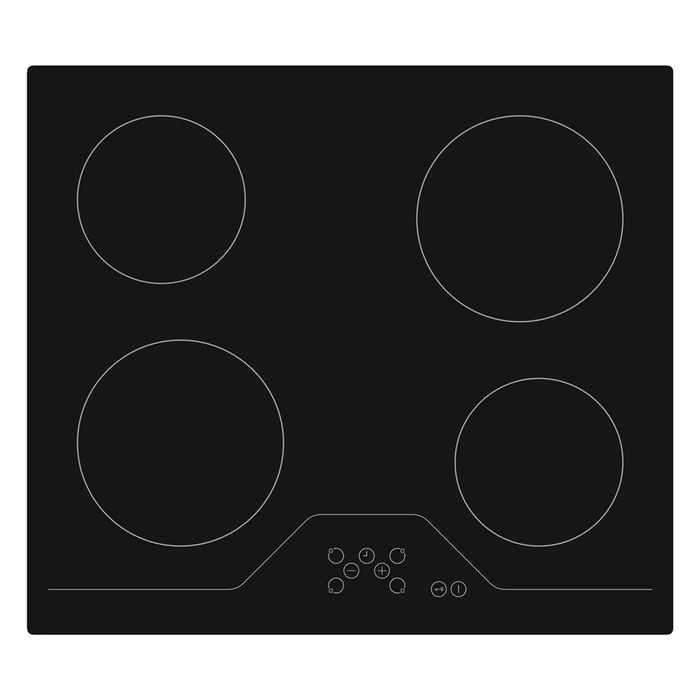 EVIDO VETRO 60CB üvegkerámia főzőlap, 60 cm, fekete EVIDO VETRO 60CB üvegkerámia főzőlap, 60 cm, fekete