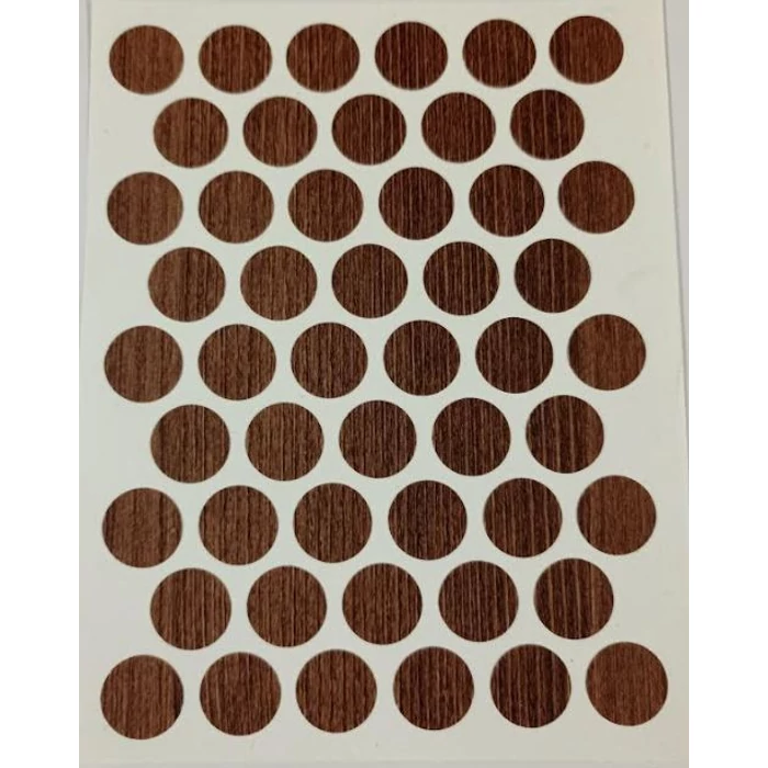 Öntapadós csavar takaró 14 mm 50db/levél Antik fenyő 284 Öntapadós csavar takaró 14 mm 50db/levél Antik fenyő 284