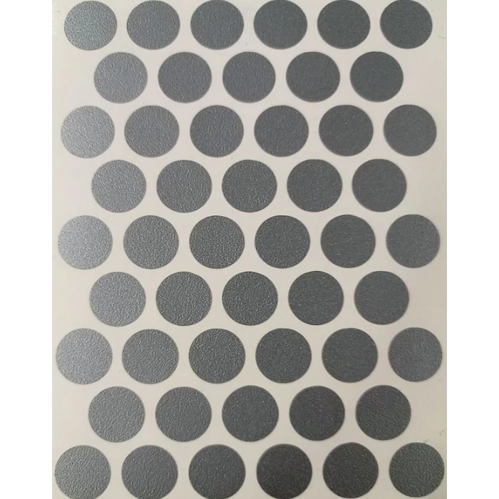 Öntapadós csavar takaró 14 mm 50db/levél Aluminium 12150 Öntapadós csavar takaró 14 mm 50db/levél Aluminium 12150