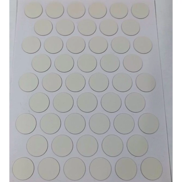 Öntapadós csavar takaró 14 mm 50db/levél K101 fehér 2501 Öntapadós csavar takaró 14 mm 50db/levél K101 fehér 2501