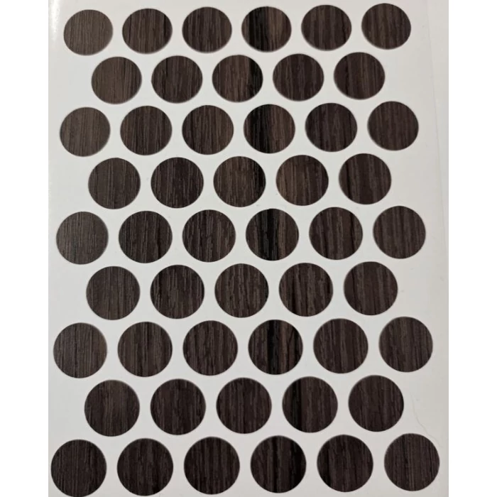 Öntapadós csavar takaró 14 mm 50db/levél S. zebrano 2590 Öntapadós csavar takaró 14 mm 50db/levél S. zebrano 2590