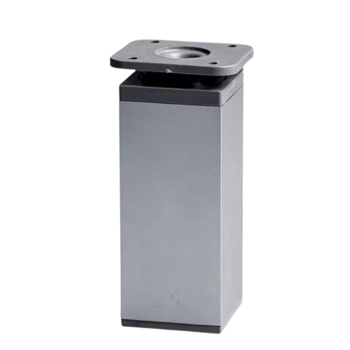 Bútorláb 40x40x80mm matt alu GM