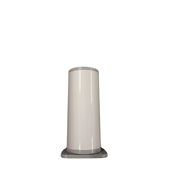 Bútorláb henger alakú 40x100mm matt alu GM