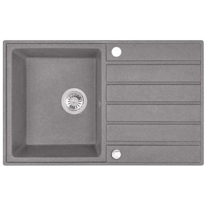 Laveo Margarita 50 mosogató szürke 1 medencés + 1 csepptálcás Laveo Margarita 50 mosogató szürke 1 medencés + 1 csepptálcás