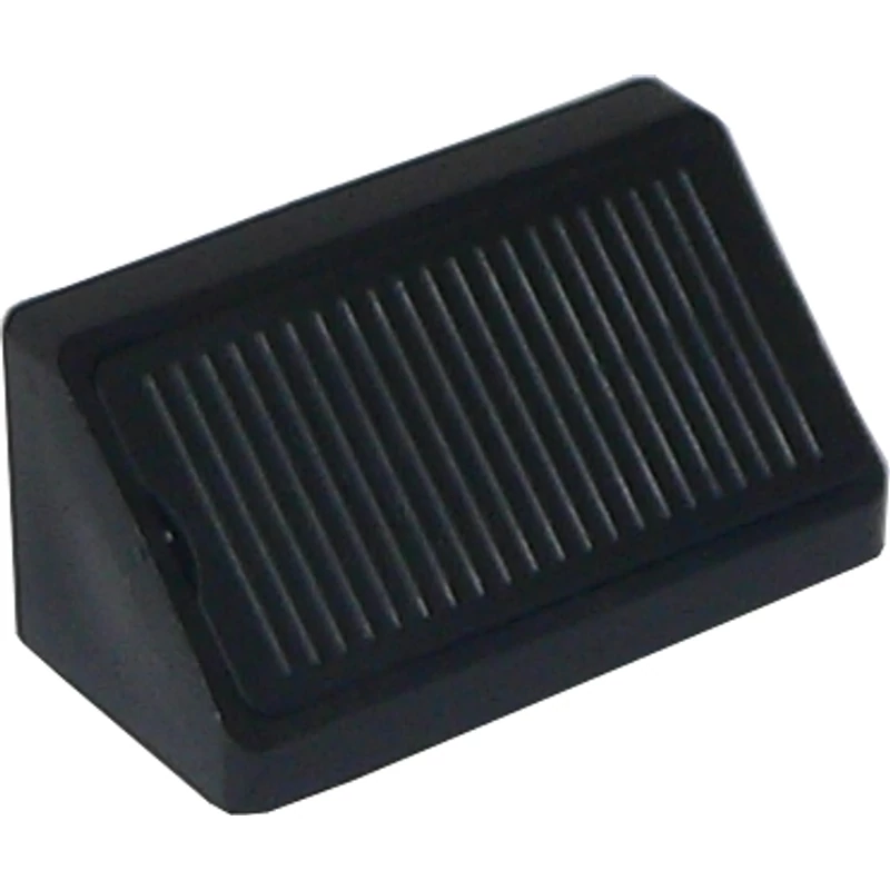 Összekötő szögletvas műanyag dupla 42mm fekete Összekötő szögletvas műanyag dupla 42mm fekete