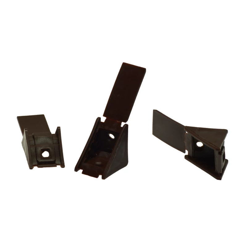 STRONG Összekötő szögletvas műanyag kicsi barna STRONG Összekötő szögletvas műanyag kicsi barna