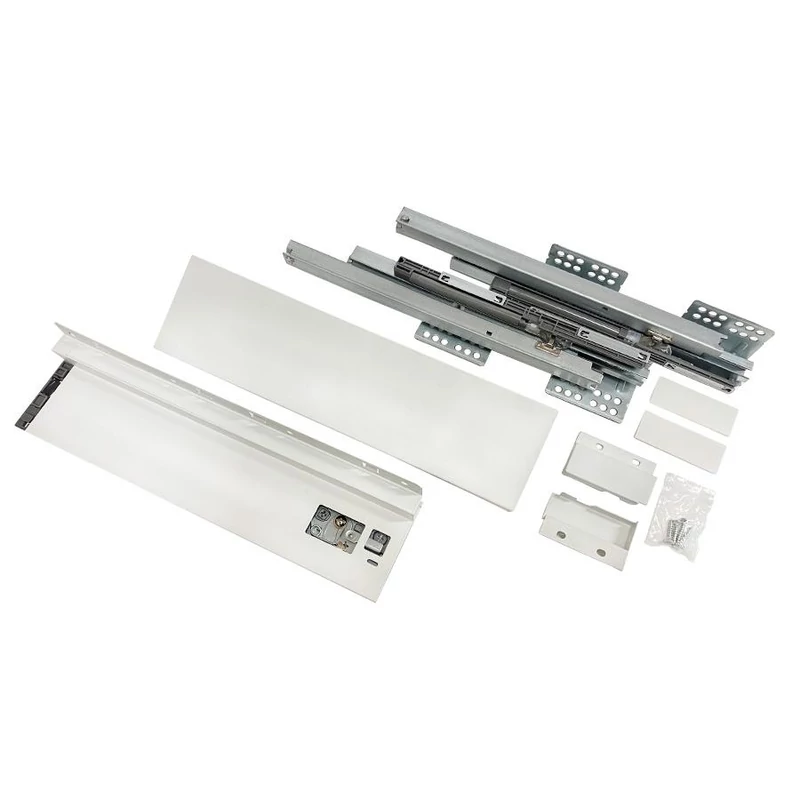 SLIM fémfiókoldal DF-A H=88mm 400mm fehér SLIM fémfiókoldal DF-A H=88mm 400mm fehér