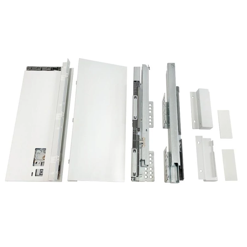 SLIM fémfiókoldal DF-A+ H=120mm 400mm fehér SLIM fémfiókoldal DF-A+ H=120mm 400mm fehér