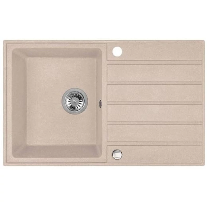 Laveo Margarita 50 mosogató bézs 1 medencés + 1 csepptálcás Laveo Margarita 50 mosogató bézs 1 medencés + 1 csepptálcás