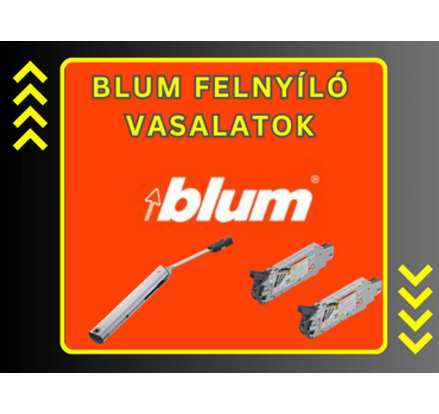 BLUM felnyíló vasalatok
