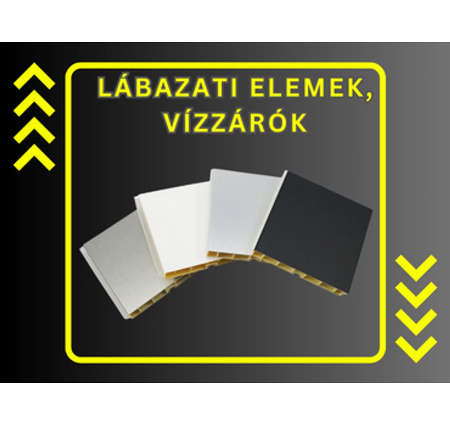 Lábazati elemek, vízzárók