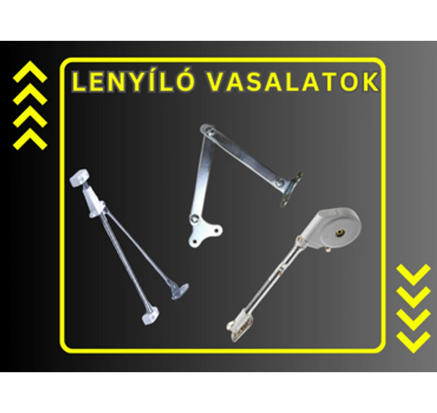 Lenyíló vasalatok