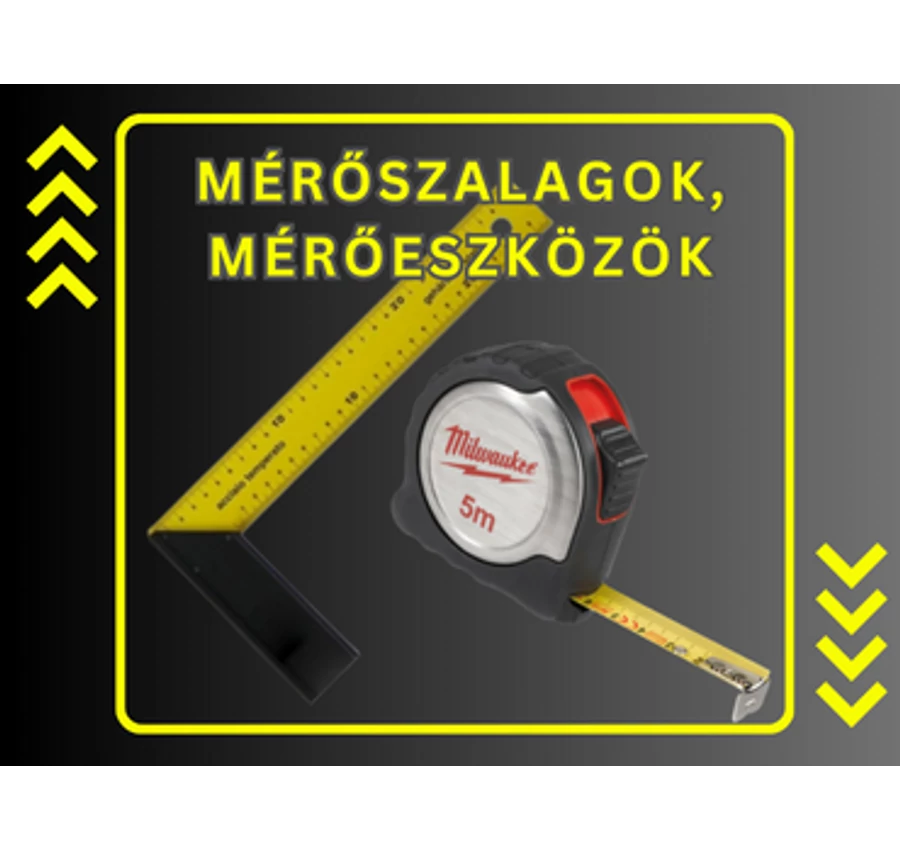 Mérőszalagok, mérőeszközök