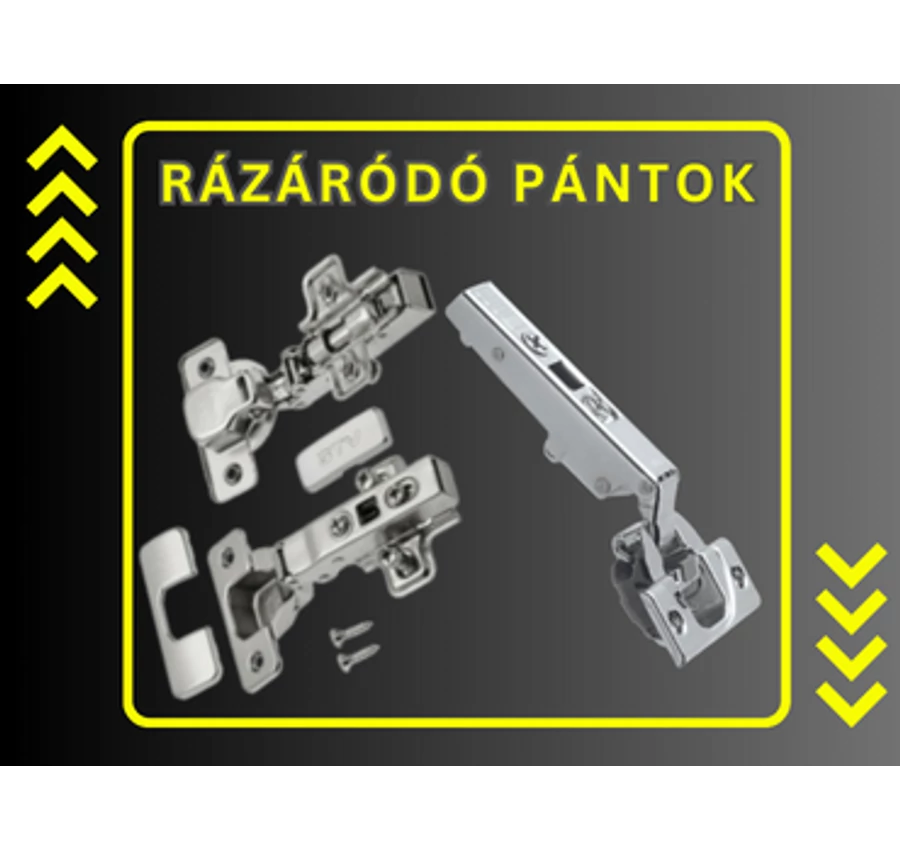 Rázáródó bútorpánt