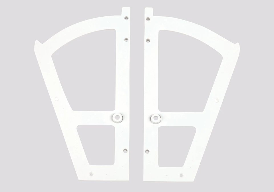 Billenő cipőtartó 1 soros, fehér műanyag