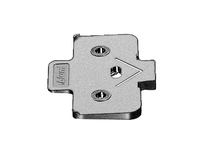 BLUM 171A5500 ék excenteres szerelőtalp alá -5° 6mm