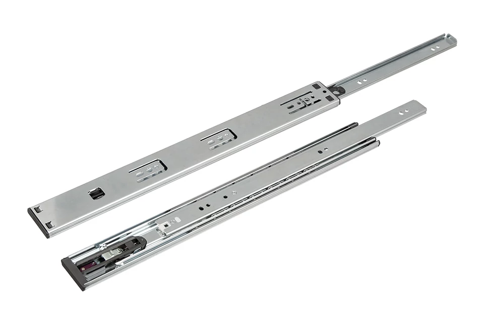 STRONG golyós teljes kihúzású fióksín 450 mm, 45kg push open nyitású