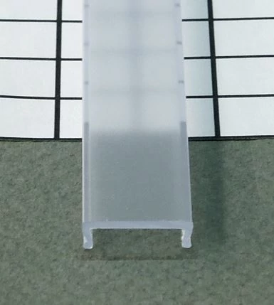 TM-takaró profil LED profil bepattintható átlátszó 2m