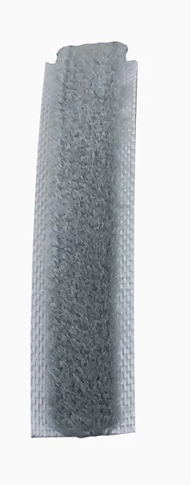 Befűzhető széles oldalsó kefe 14,4x4mm (ProAlu) szürke