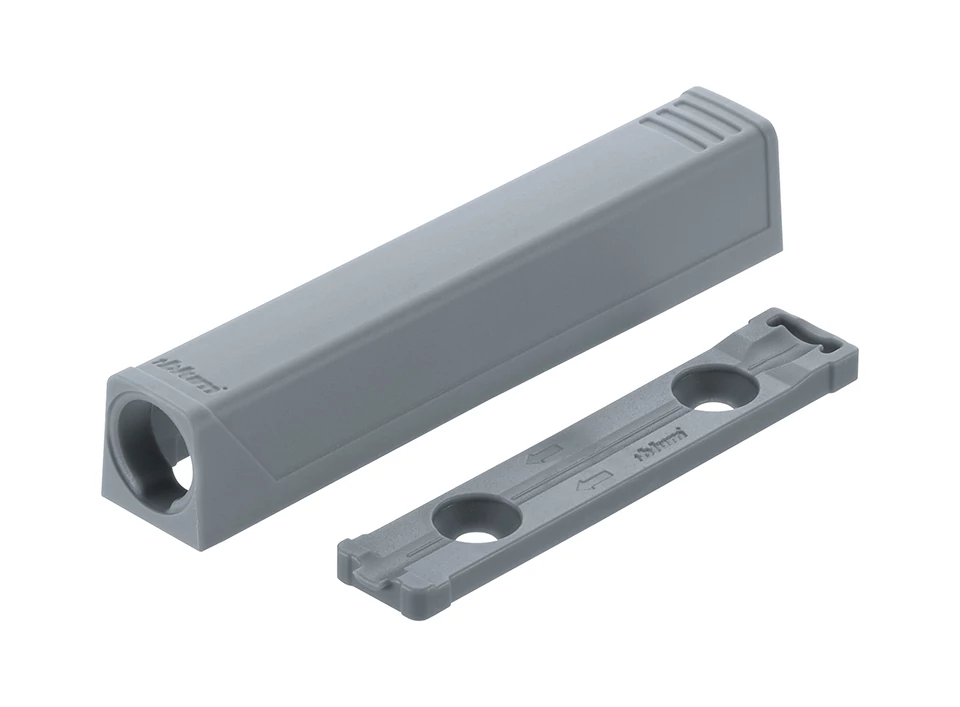 Blum 956A1201 Tip-on egyenes adapter, 76mm, szürke