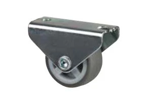 STRONG Kerék 30 mm, szürke, rögzített, puha futófelülettel