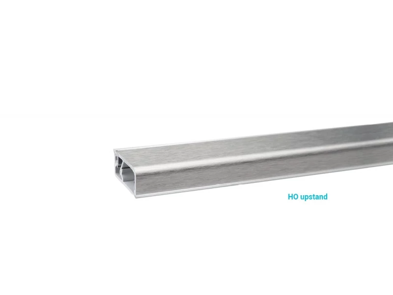 UNION téglalap vízzáró inox színben 4000 mm