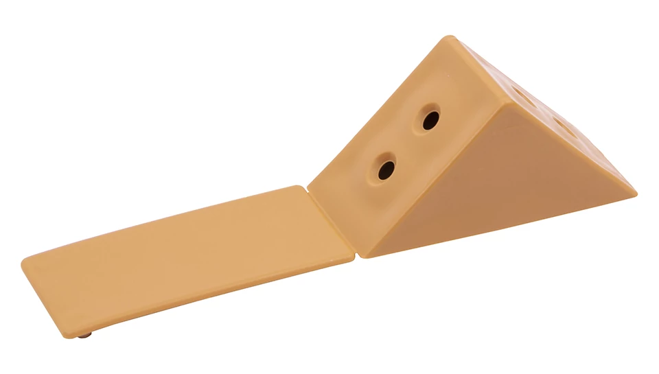 Összekötő szögletvas műanyag nagy bükk