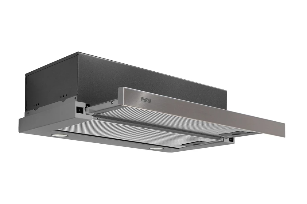 EVIDO SLIMLUX 50X teleszkópos páraelszívó, 50cm, LED, inox