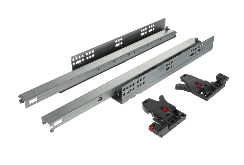 Riex NU80 teljes kihúzású rejtett sín 500 mm csillapított 40kg