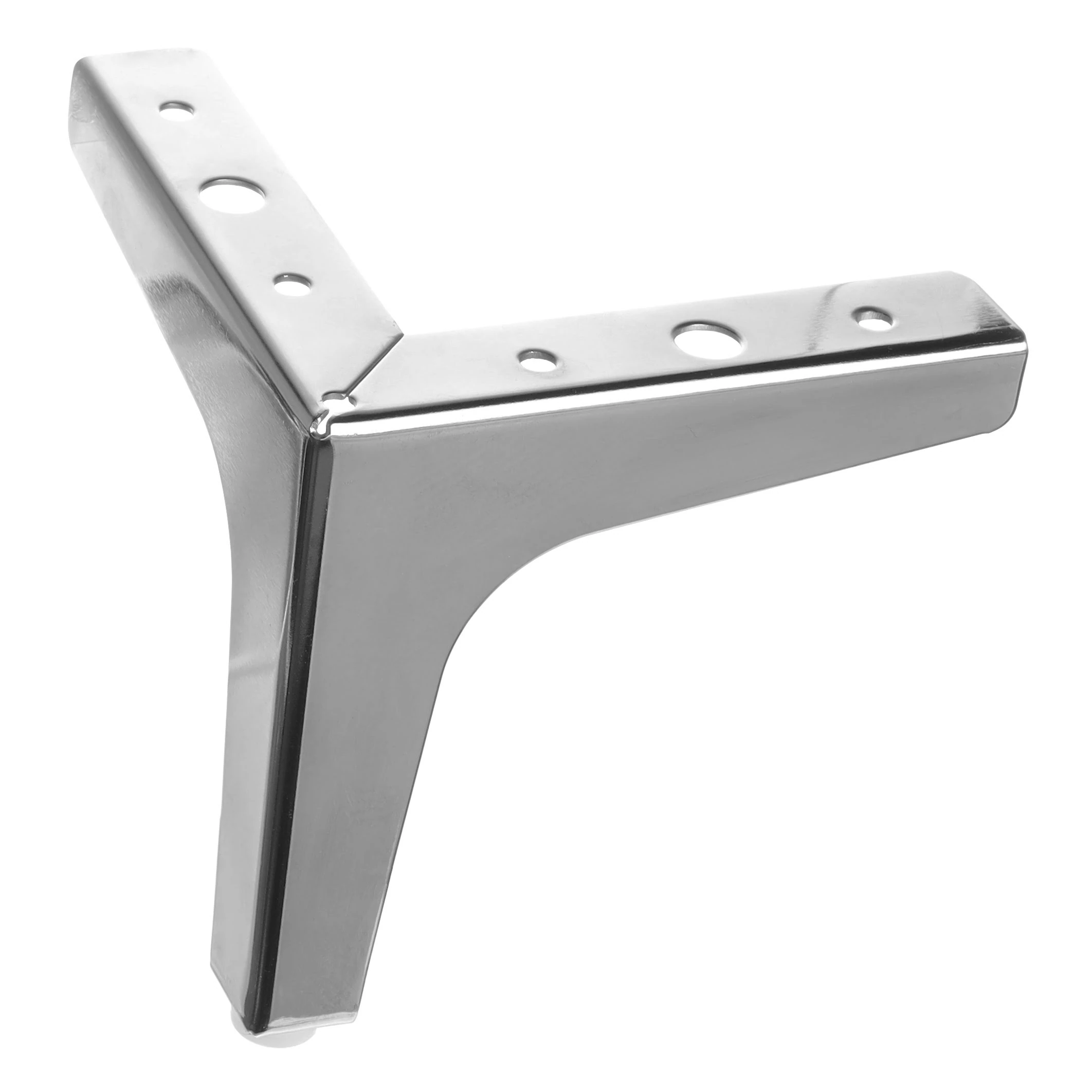 Riex GS32 fém bútorláb, H130, Króm