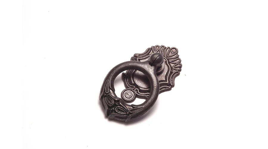 Fém Bútorfogantyú antik + alátét,  Freddy III/13