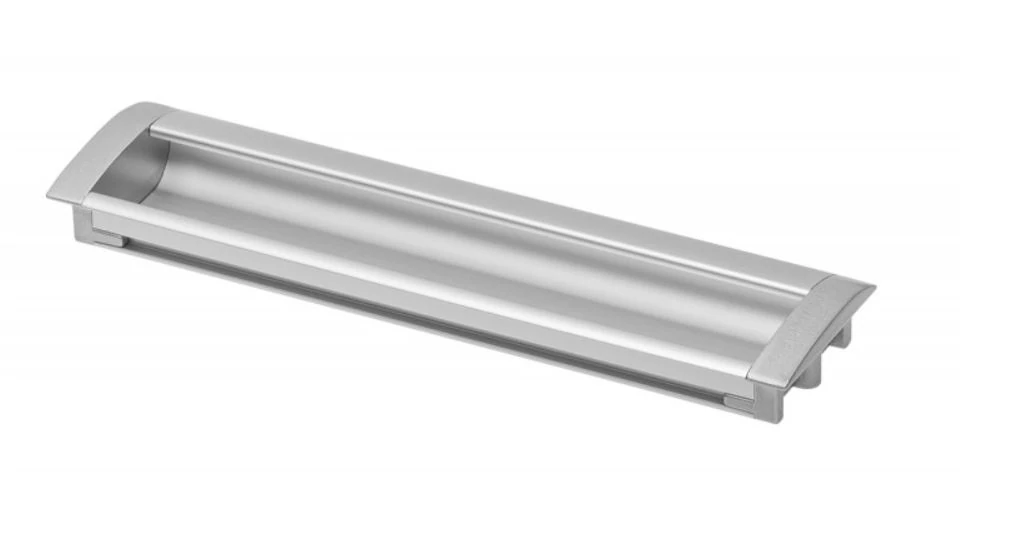 Bútorfogó süllyesztett ALU UA-00-326-160 G